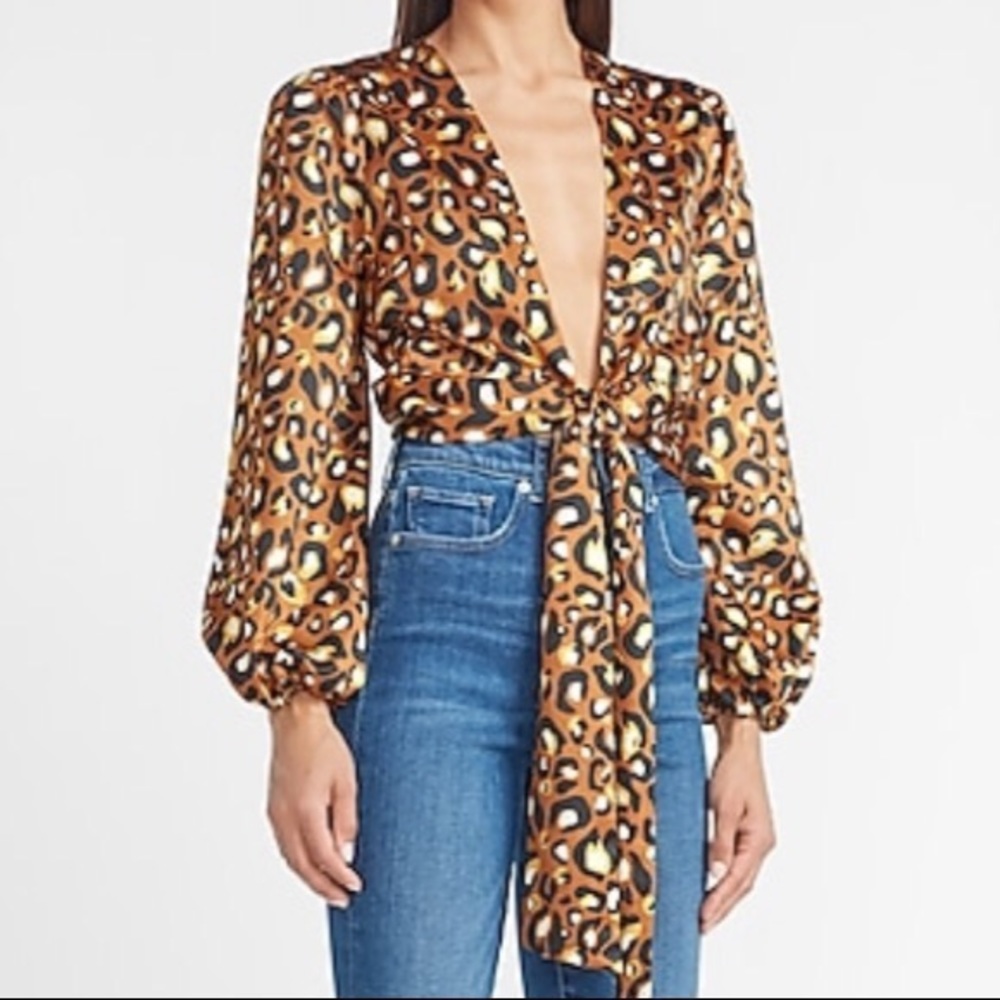 LadyGang x Express Leopard Top